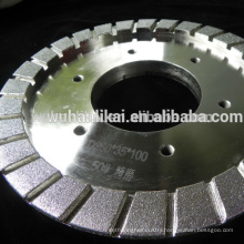 high quality electroplated brake pad diamond grinding wheel